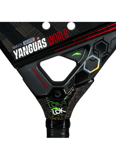 Padel rackets LÕK Maxx Hype Yanguas World racket