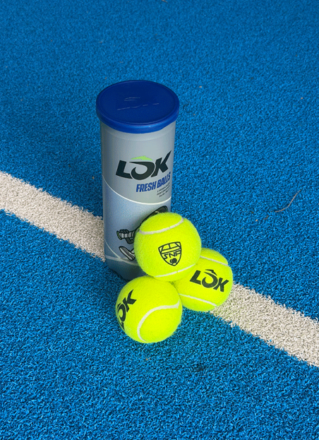 LÕK official ball of SNP LÕK Fresh Balls SNP 8x3 tripack padel ball drawer (8x3 tripack) LÔK