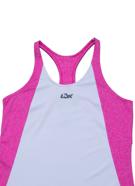 Ropa de pádel Camiseta Tank LOK Maroon W