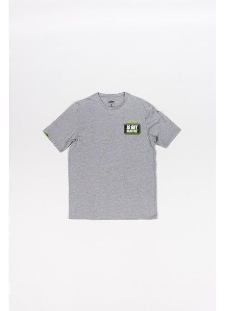 T-shirt Out Of Office By Mr. Lok M Grey