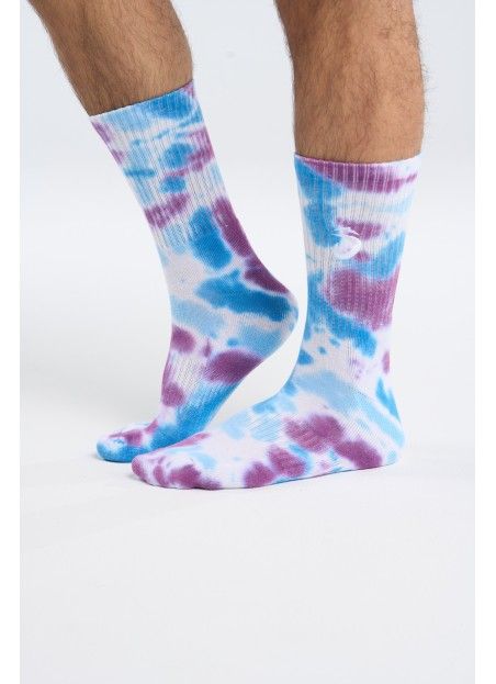 Socks Tyedye Sock Blue