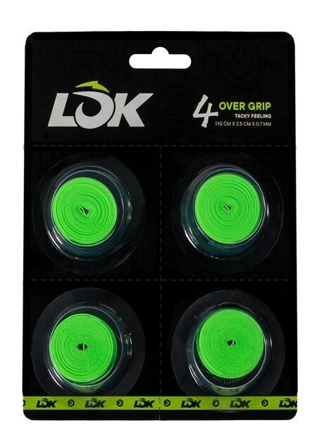 Overgrips SET OF PADEL OVERGRIP 4 UNITS LOK GREEN
