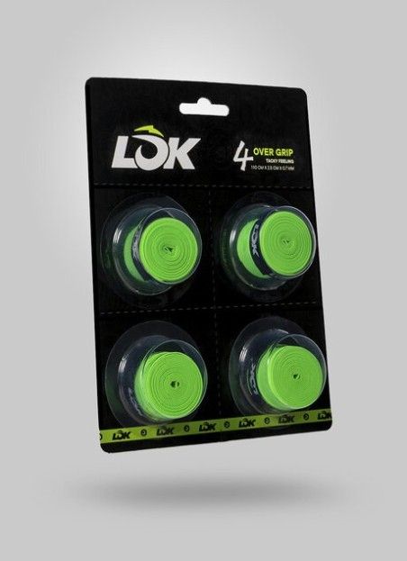 Overgrips SET OF PADEL OVERGRIP 4 UNITS LOK GREEN