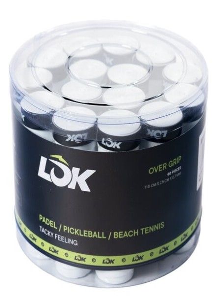 Overgrips BOX OF OVERGRIPS 60 UNIDADES LOK WHITE
