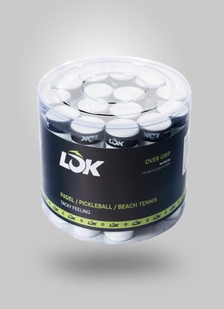 Overgrips BOX OF OVERGRIPS 60 UNIDADES LOK WHITE