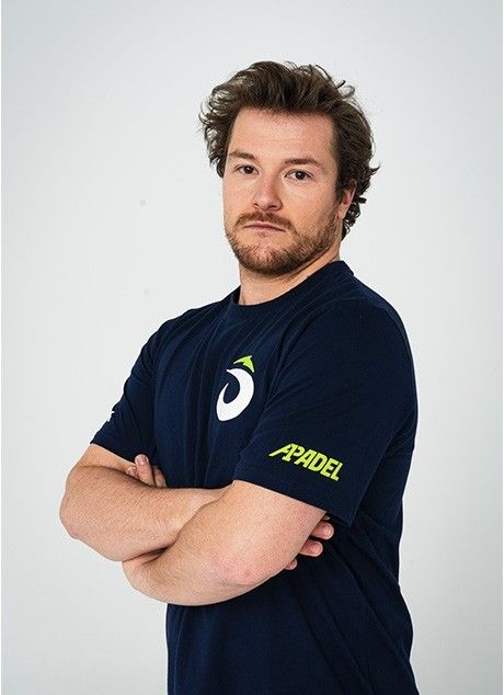 Padel Clothing T-Shirt Glacier Navy A1 Padel