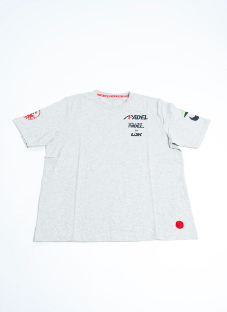 Ropa de pádel Camiseta LOK Bridger Gris A1 Padel