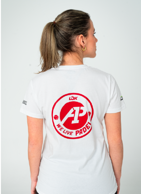 Padel Clothing T-Shirt LOK Glacier A1 Padel W | LÔK