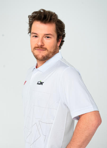 Padel Clothing Polo Wilderness White A1 Padel | LÔK