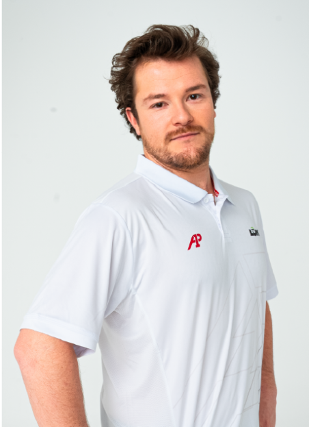 Padel Clothing Polo Wilderness White A1 Padel | LÔK