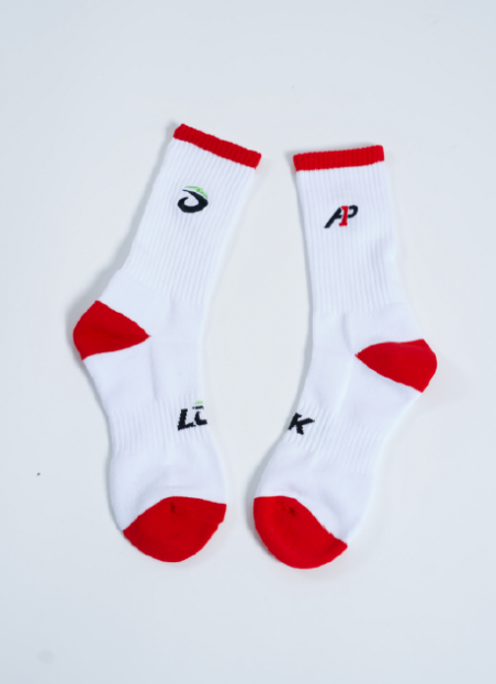 Accesorios de pádel Calcetines LOK Fishlake Blancos