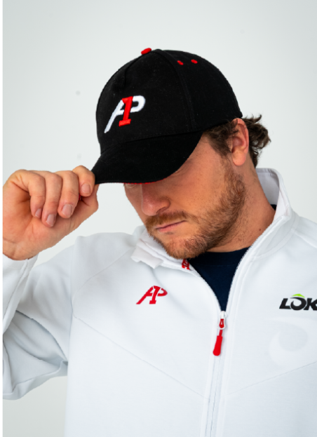 Accesorios de pádel Gorra LOK Ventrer Negra A1 Padel
