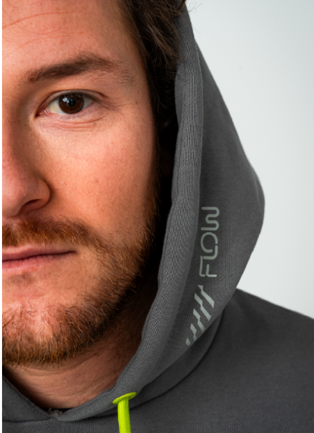 Padel Clothing Hoodie LOK Gross Grey A1 Padel M | LÔK