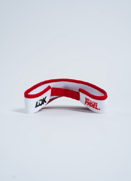 Padel accessories Generation One Visor LOK Sitgreave White A1 Padel