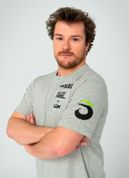 Ropa de pádel Camiseta LOK Bridger Gris A1 Padel