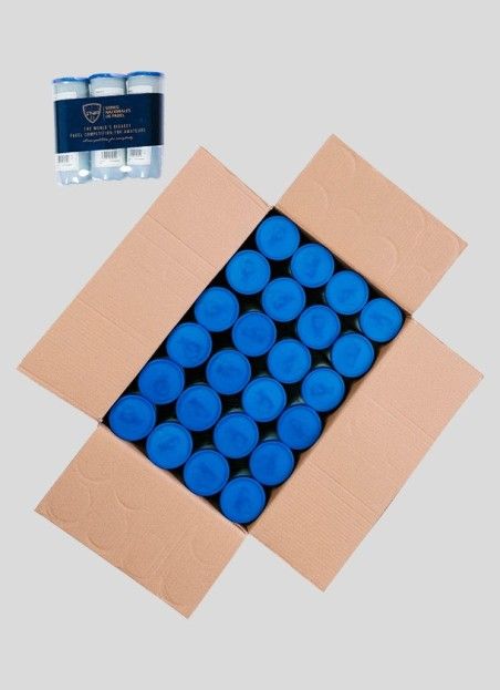 LÕK pelota oficial de las Series Nacionales de Padel LÕK Fresh Balls SNP cajón de pelotas de pádel (8x3 tripack) LÔK