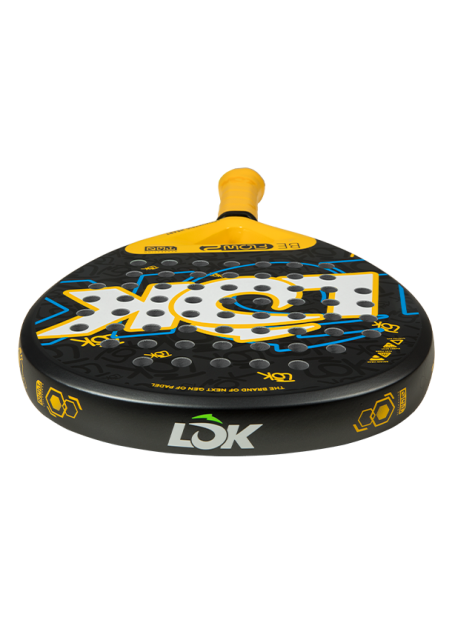 Padel rackets LÕK Be Flow Gen 2 racket yellow