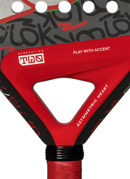 Padel rackets LÕK Be Hype Gen 2 racket red