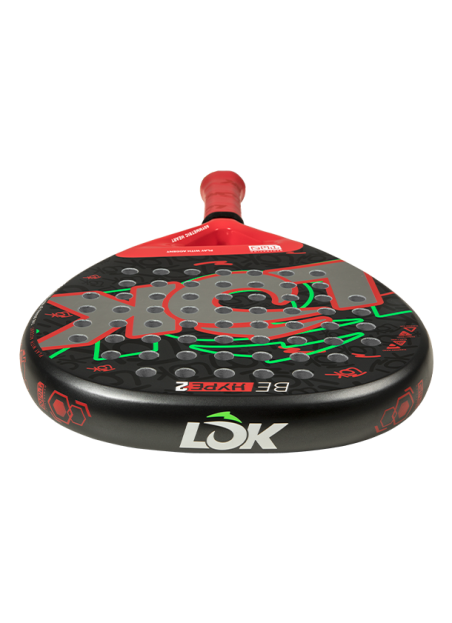 Padel rackets LÕK Be Hype Gen 2 racket red