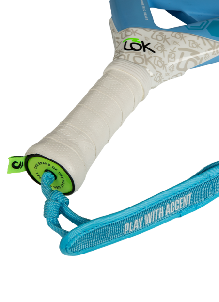 Padel rackets LÕK Carbon On Hype 2 racket Franco Dal Bianco