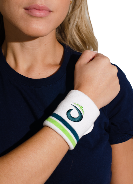 Padel accessories Generation One LÕK WRISTBAND WHITE