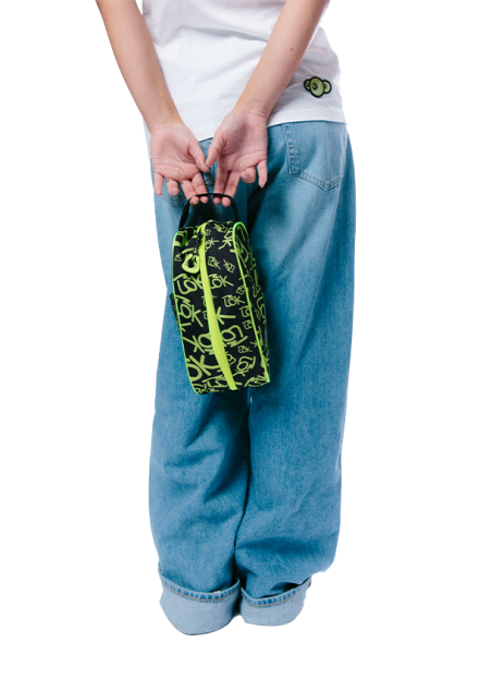 Padel bags Accessory bag LÕK Gen 2 Black and green lime