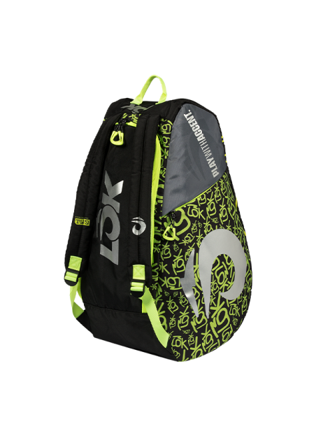 Bolsas de pádel Paletero LÕK gen 2 negro gris y lima