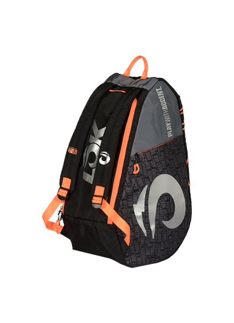 Padel bags Racket Bag LÕK Gen 2 Black, grey, and orange