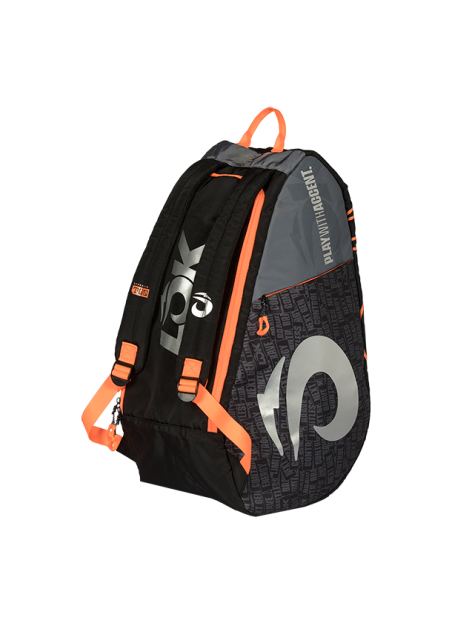 Padel bags Racket Bag LÕK Gen 2 Black, grey, and orange