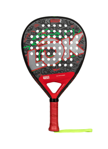 Palas de pádel Pala LÕK Be Hype Gen 2 roja