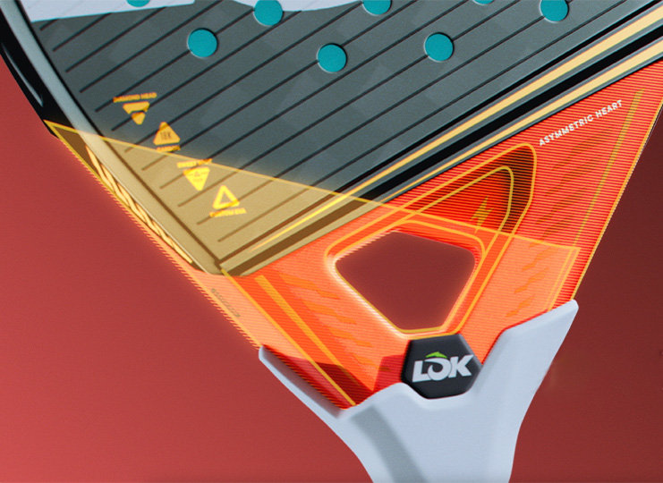 L&Otilde;K's Asymmetric Heart Technology: Redefining the Sweet Spot for Padel