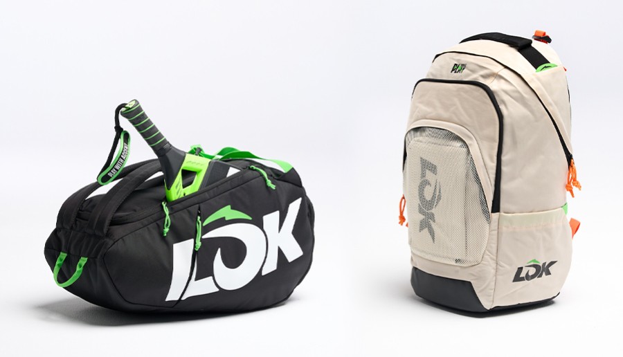 Hit the court in style with LÕK's racket bags, backpacks, and bags.