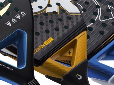 The new era of padel: Padel racquets with asymmetrical hearts